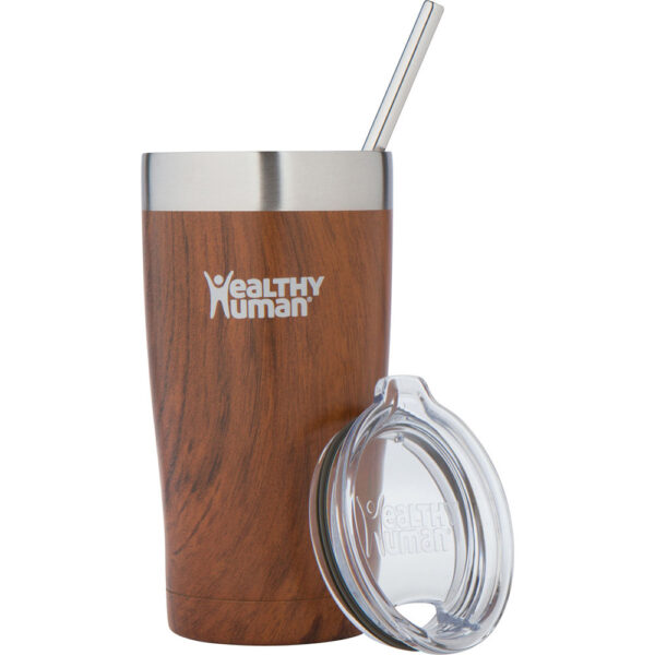 Healthy Human - Θερμός Cruiser Tumbler 0.59lt - Natural Wood