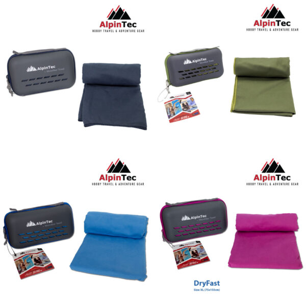 ALPINTEC - Πετσέτα Μικροϊνών DRYFAST XL 75x150cm