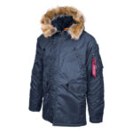 acpj 170205 navy 600x600 ALPINE CROWN Parka Jacket AIR FORCE Blue