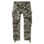 40824 0 BRANDIT Pure Slim Fit Pants Olive 1016.1.S