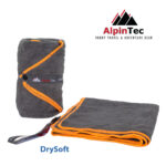 Towel petseta AlpinTec Orange ALPINTEC Petseta Mikroinon DrySoft 75x150cm XL