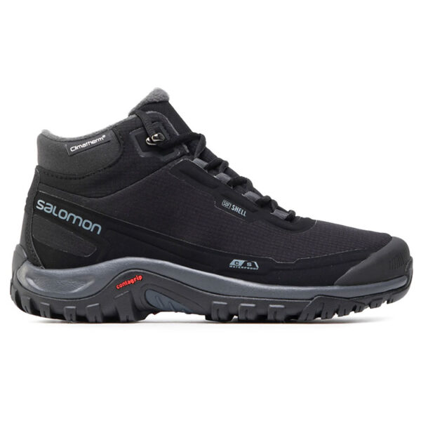 Salomon - Παπούτσια Πεζοπορίας Shelter Cs Wp 411104 - Black/Ebony Black