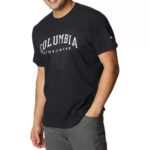 Columbia - Ανδρική Μπλούζα Rockaway River™ Graphic Tee - Μαύρη