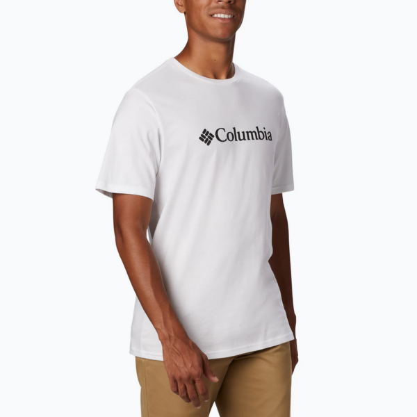 Columbia - Ανδρική Μπλούζα CSC Basic Logo™ Short Sleeve Tee - Λευκό
