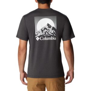 Columbia - Ανδρική Μπλούζα Tech Trail™ Graphic Tee - Black Heather