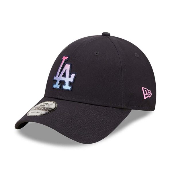 New Era - Καπέλο LA Dodgers Gradient Infill Blue 9FORTY Adjustable Cap - Μαύρο