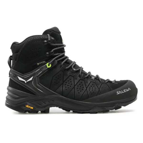 SALEWA - Μποτάκια Πεζοπορίας Ms Alp Trainer 2 Mid GORE-TEX 61382-0971- Black