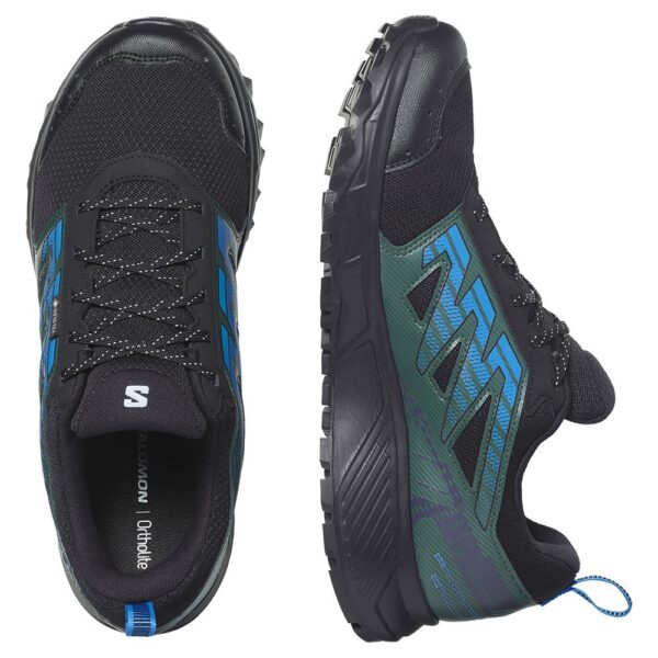 Salomon - Ανδρικά Παπούτσια Wander Gore-Tex 472908 - Black/Darkest Spruce/Ibiza Blue