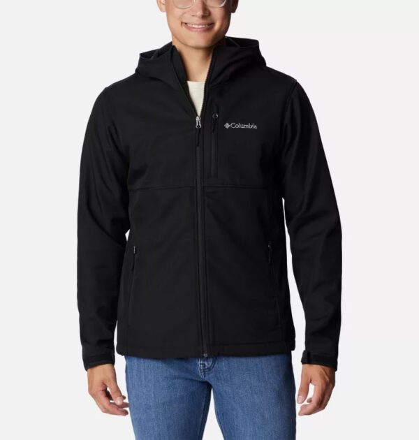 Columbia Ανδρικό Ascender™ Hooded Softshell Jacket Μαύρο 1556556-010