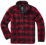 Brandit - Ζακέτα Teddyfleece - Red/Black Checkered 5021.41