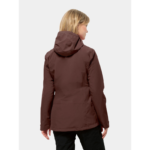 Jack Wolfskin Γυναικείο Jacket Moonrise 3 σε 1  Dark maroon 1115621