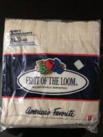 Fruit Of The Loom - 3 PACK vintage 1986 MEN’S BOXER SHORTS - Λευκό